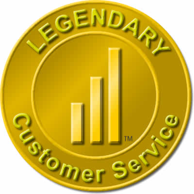 Legendary Customer Service Logo
